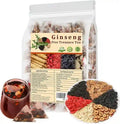 Ginseng Five Treasure Tea || Traditional Chinese Herbal Tea, Natural Organic Kidney Cleanse Detox Tea for Women & Men