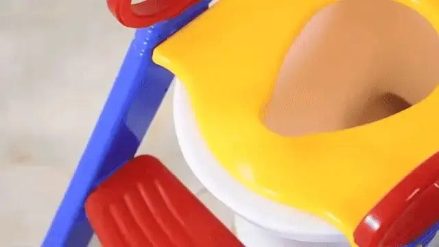 Children's Toilet Ladder || Potty Training Toilet Seat with Step and Ladder Yazdan Store
