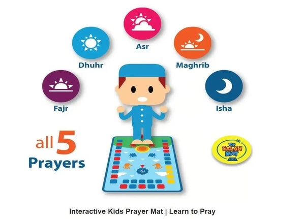 Islamic Prayer Mat for Children Education Yazdan Store